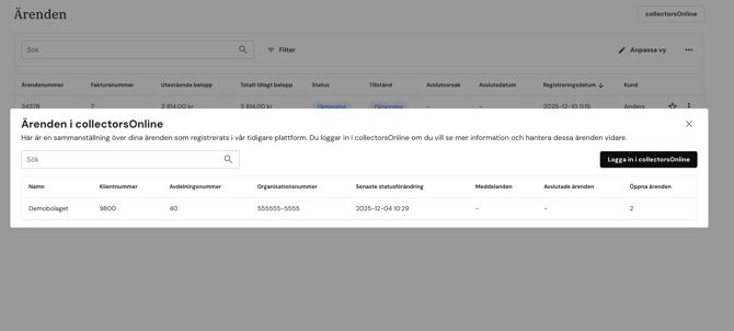 Gamla påminnelse direkt ärenden steg 2